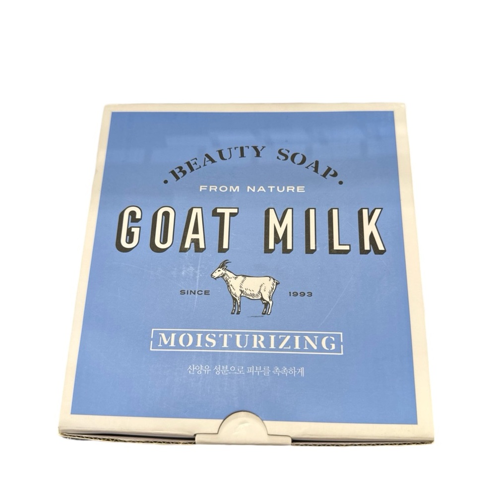 Showermate Moisturizing Goat Milk Korean Beauty Soap 12 pieces in a Box 38 oz.